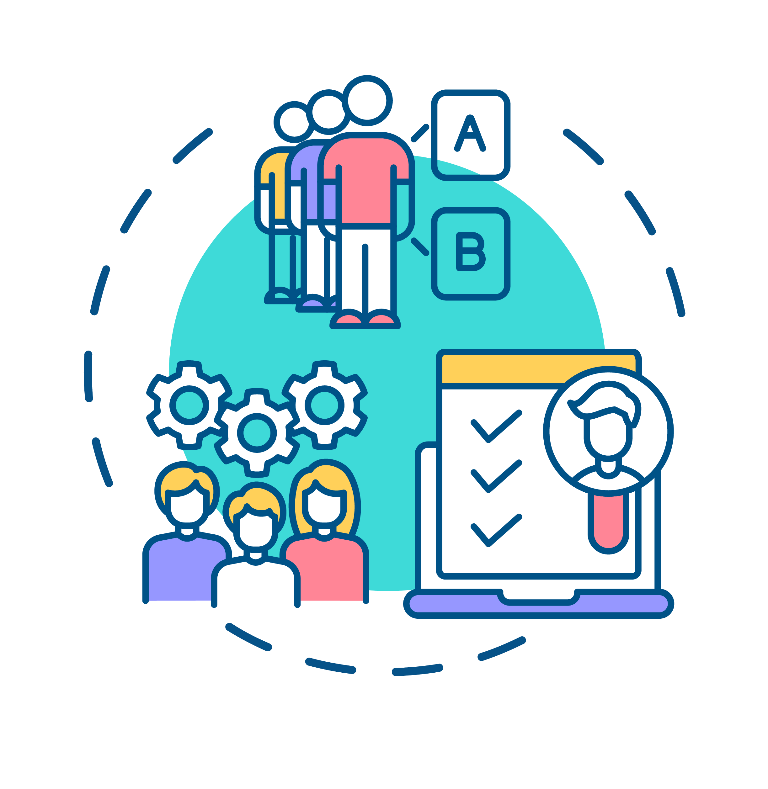 clinical trial clinical trial icon